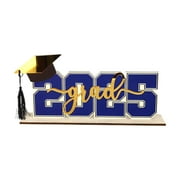 Amacok Class of 2025 Decorations Sign, Class of 2025 Table Sign, Graduation Photo Props, Table Top Class of 2025 Sign for Grad Party Supplies